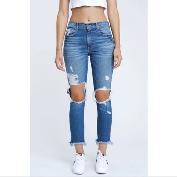 Pistola Monroe Skinny Distressed‎ Jean Size 30 - Picture 1 of 8